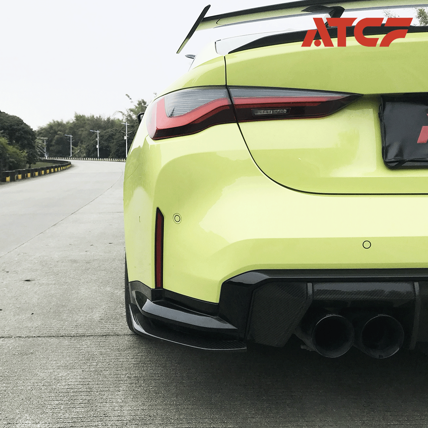 BMW G80/G81/G82/G83 Carbon Fiber Rear Side Skirts Corners