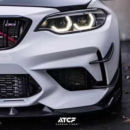 BMW F87 M2 M2C Carbon Fiber AC Front Canards
