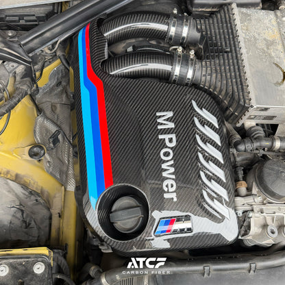 BMW F80 F82 F83 F87 M2C Carbon Fiber S55 Engine charge pipes