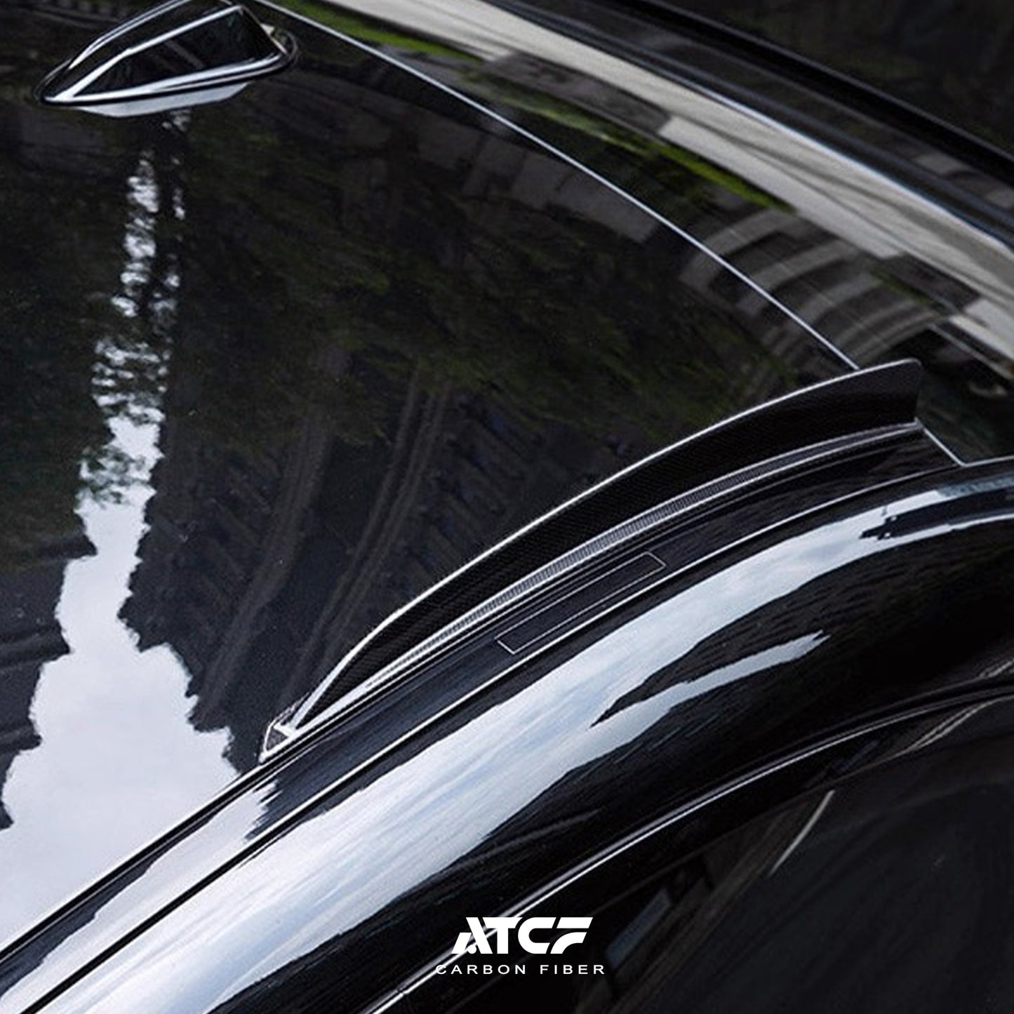 BMW G87 M2 Carbon Fiber Roof Rails Trims
