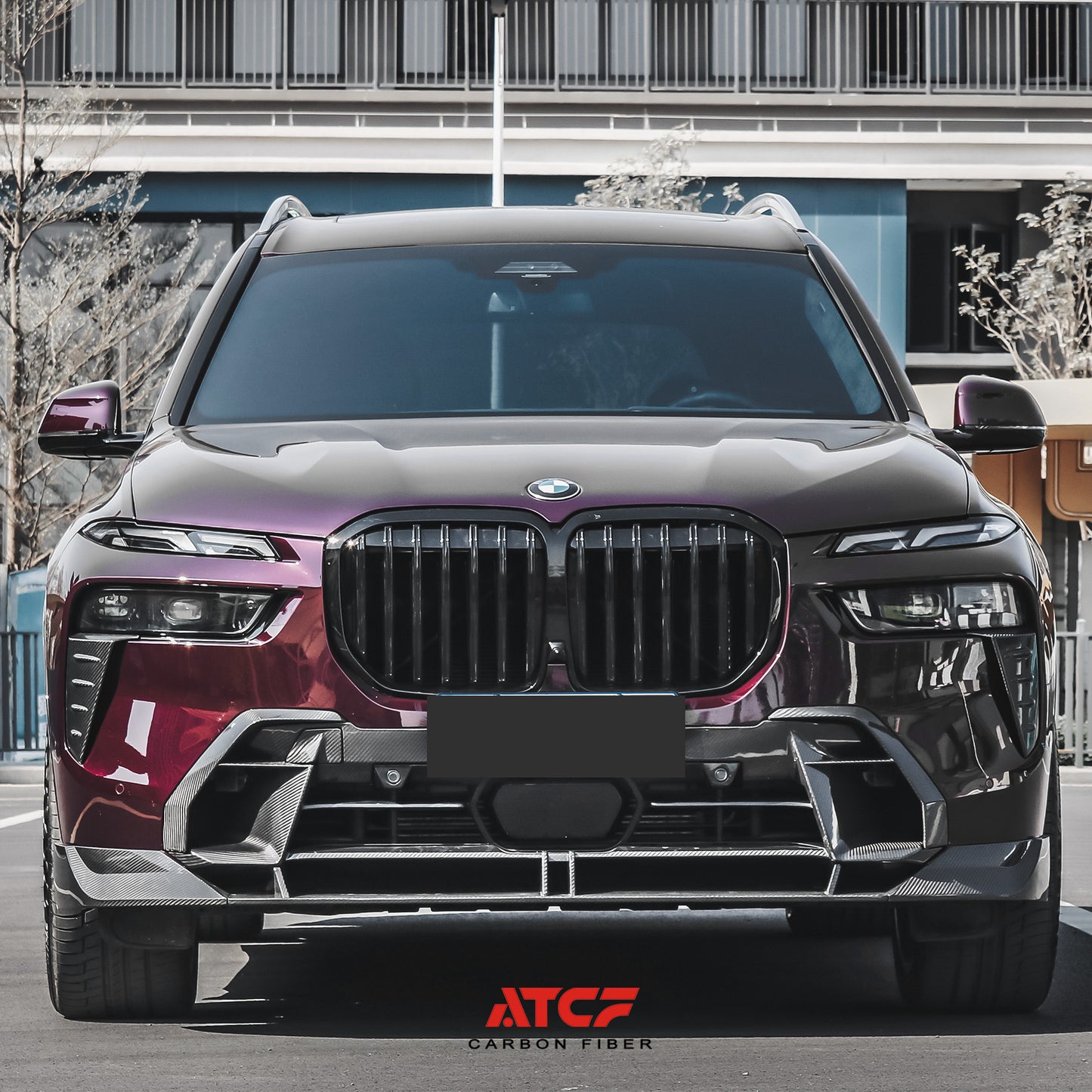 Spoiler/alettone superiore in fibra di carbonio per BMW X5 G05 LCI