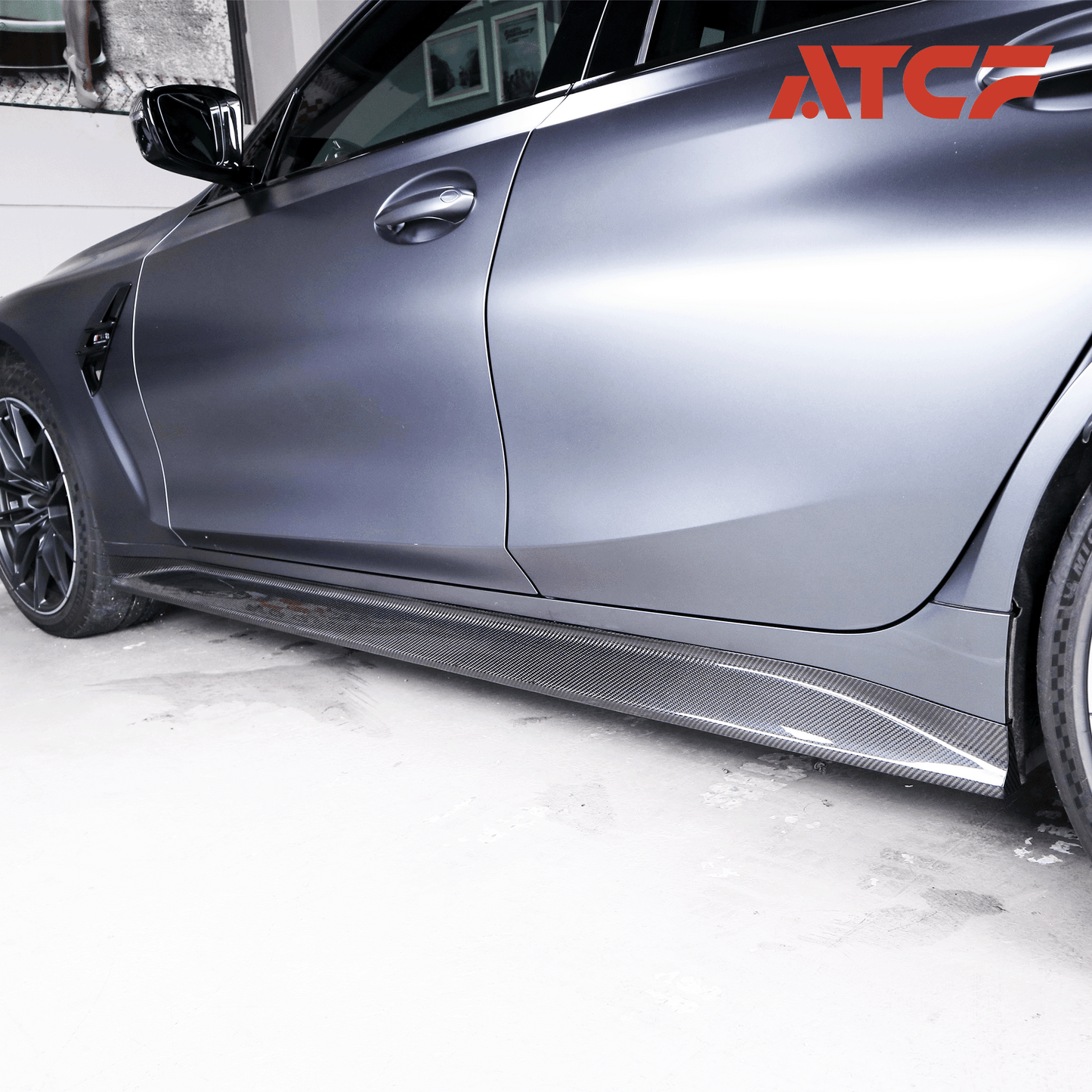 BMW G80/G81/G82/G83 Carbon Fiber 3D Side Skirts