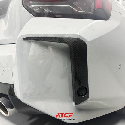 BMW G87 M2 Carbon Fiber Rear Bumper Trims