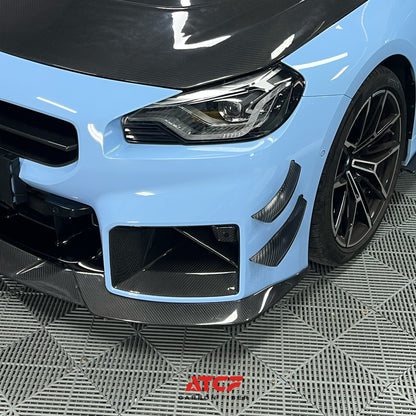 Canard anteriori in fibra di carbonio BMW G87 M2