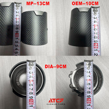 BMW F87 F80 F82 F83 Carbon Fiber Exhaust Tips