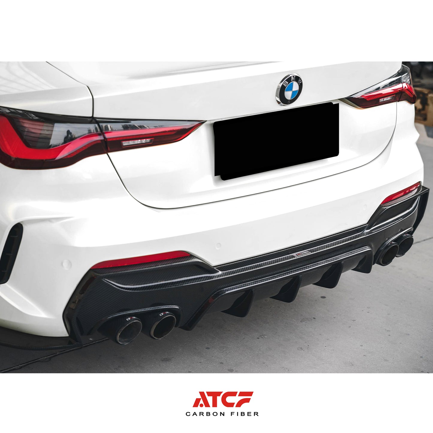 BMW G22 G23 Carbon Fiber Diffuser