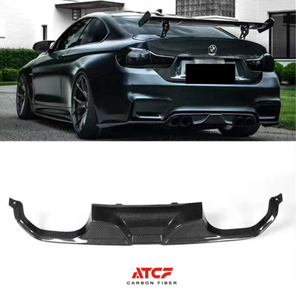 BMW F80/F82/F83 Carbon Fiber AK Diffuser