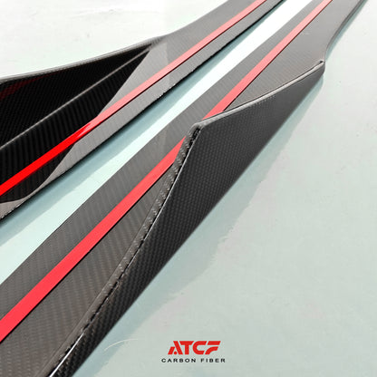 BMW F87 F87 M2 M2C Carbon Fiber MTC Side Skirts