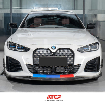 Labbro anteriore in fibra di carbonio per BMW G22 G23