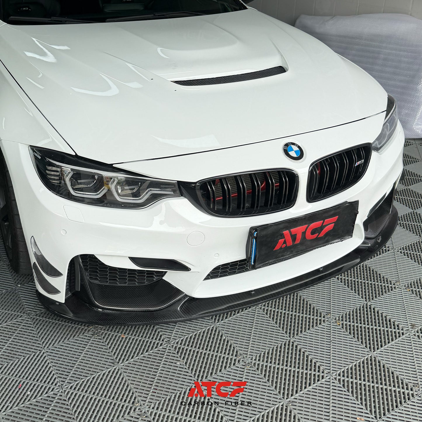 BMW F80/F81/F82/F83 Carbon Fiber 3D Front Lip