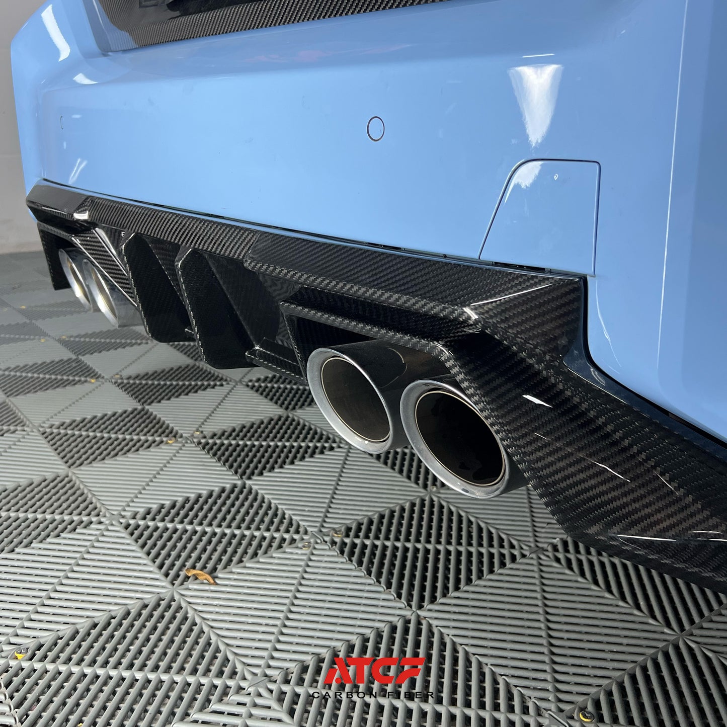 BMW G87 M2 Carbon Fiber  AF Diffuser 1PCS