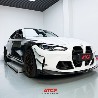 BMW G80/G81/G82/G83 Carbon Fiber V Front Canards