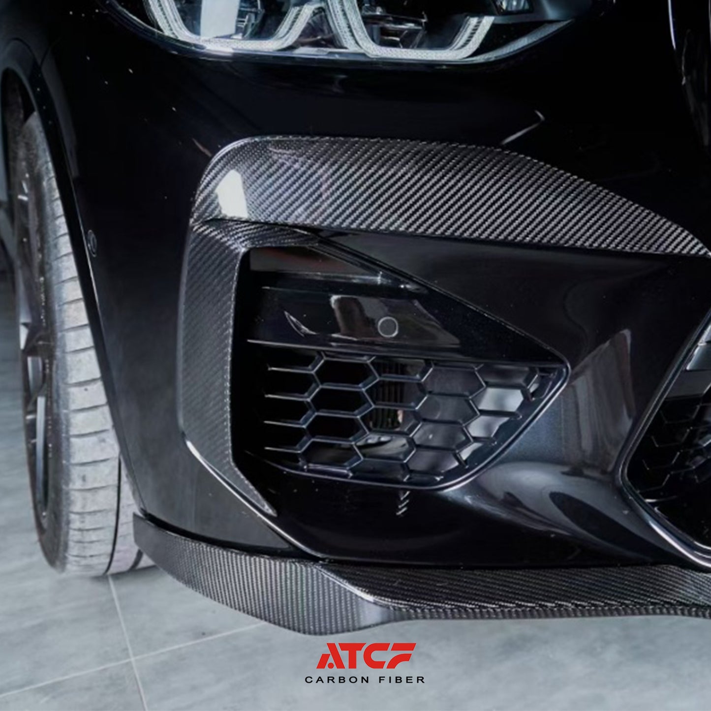 BMW X3M/X3MC F97 pre-LCI Carbon Fiber Bodykits-KB
