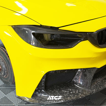BMW F82 M4 Carbon Fiber  Headlight Delete Intake