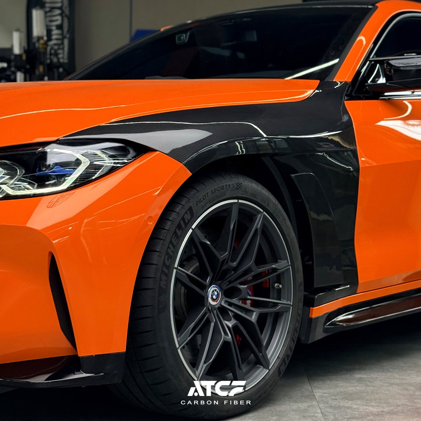 BMW G80 G82 M3 M4 Carbon Fiber Fenders GT EVO