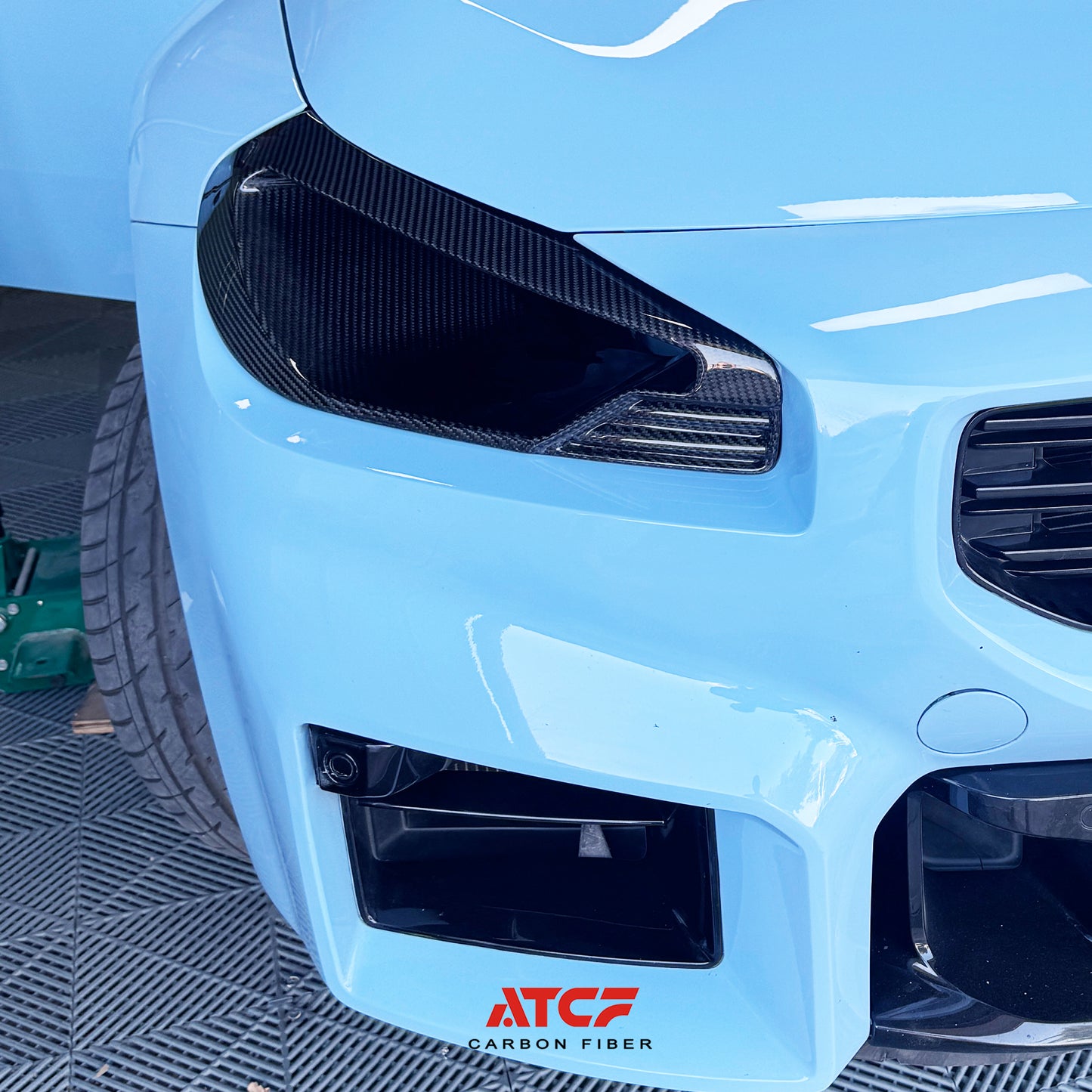 BMW G87 M2 G42 240iCarbon Fiber  Headlight Delete Intake Duct