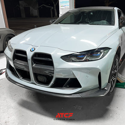 Spoiler anteriore in fibra di carbonio stile CSL per BMW G80/G81/G82/G83