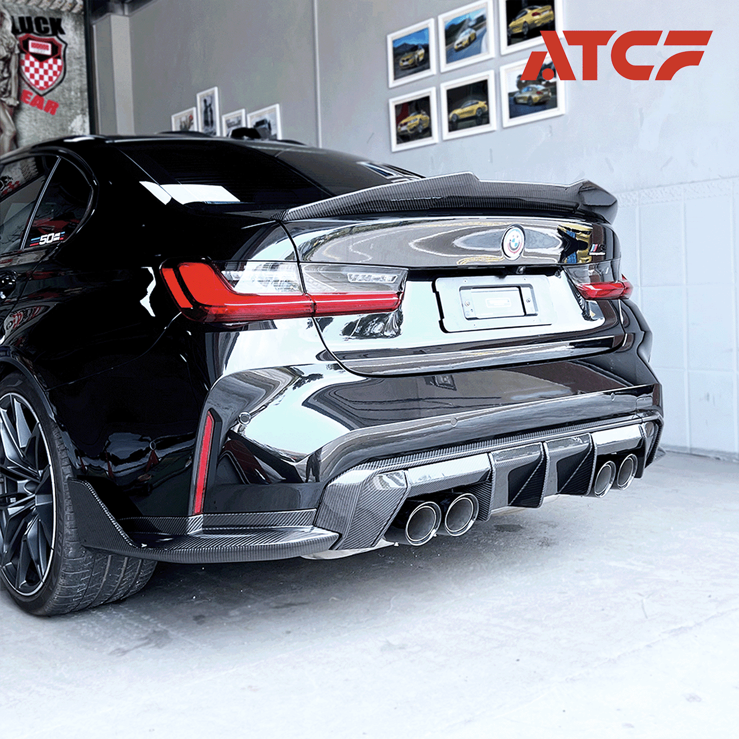 BMW G80/G81/G82/G83 Carbon Fiber MP Style Diffuser