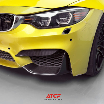 BMW F80 F82 F83  Carbon Fiber Front Upper Flaps