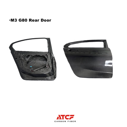 BMW G80 Carbon Fiber Doors/4pcs