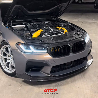 Spoiler anteriore in fibra di carbonio MP per BMW F90 M5 LCI