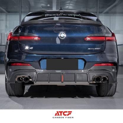 Diffusore in fibra di carbonio per BMW F98 X4M LCI