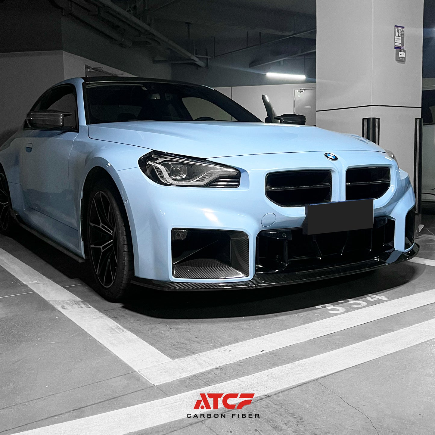 BMW G87 M2 Carbon Fiber AT V1  Front Lip