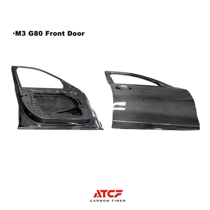 BMW G80 Carbon Fiber Doors/4pcs