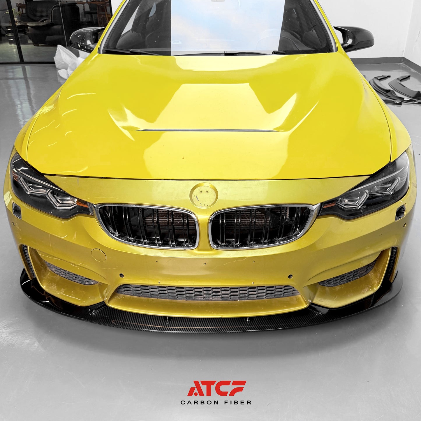 BMW F80/F81/F82/F83 Carbon Fiber 3D Front Lip