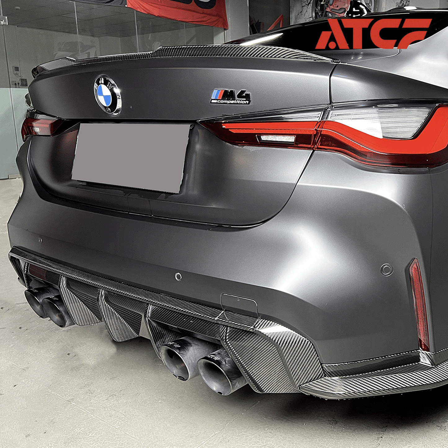 Diffusore in fibra di carbonio per BMW G80/G81/G82/G83