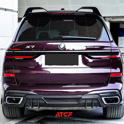 Spoiler/alettone superiore in fibra di carbonio per BMW X5 G05 LCI