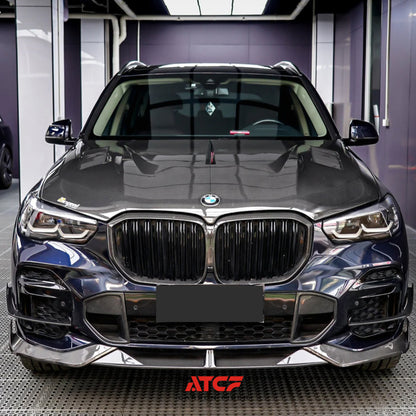Spoiler/alettone superiore in fibra di carbonio per BMW X5 G05 LCI