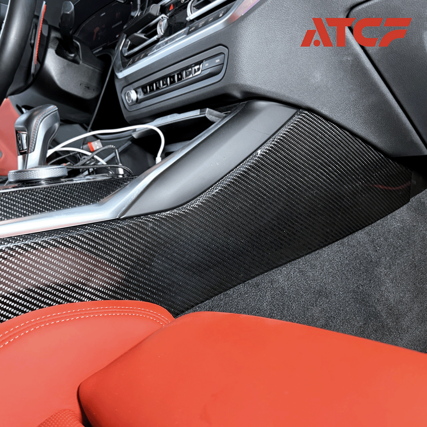 BMW  G80/G81/G82/G83/87  Carbon Fiber Center Console Cover