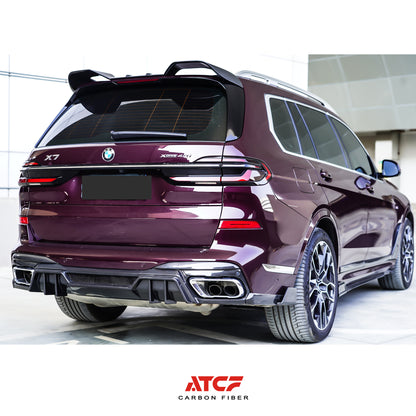 Spoiler/alettone superiore in fibra di carbonio per BMW X5 G05 LCI