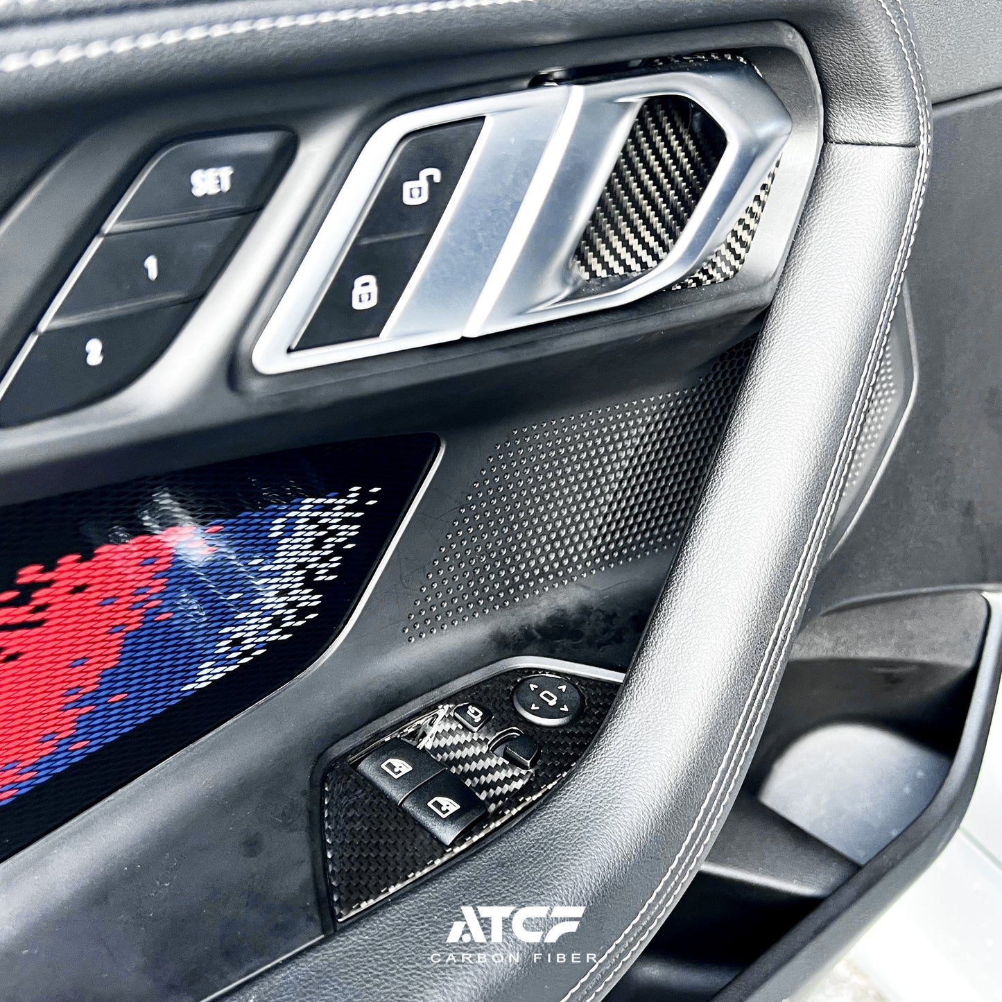 Sopracciglia in fibra di carbonio per BMW G87 M2