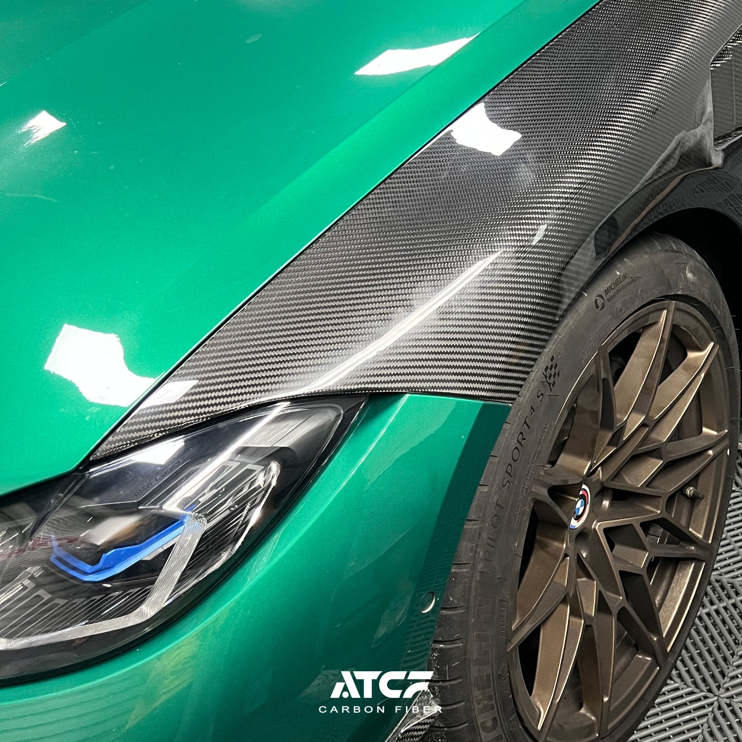 BMW G80/G82 M3M4 Carbon Fiber Fenders V1