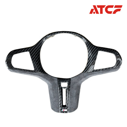 BMW G80/G81/G82/G83/G87 G20 G30 Carbon Fiber Steering Wheel Trim