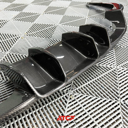 BMW F87 V Style Diffuser  Carbon Fiber