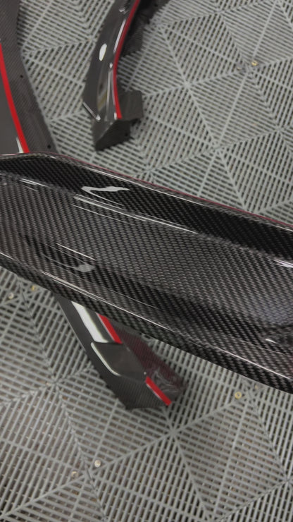 Spoiler anteriore in fibra di carbonio V2 per BMW G80/G81/G82/G83