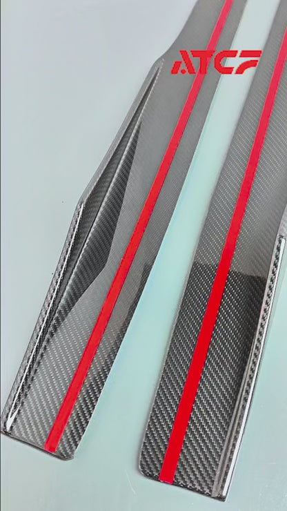 BMW F87 F87 M2 M2C Carbon Fiber MTC Side Skirts