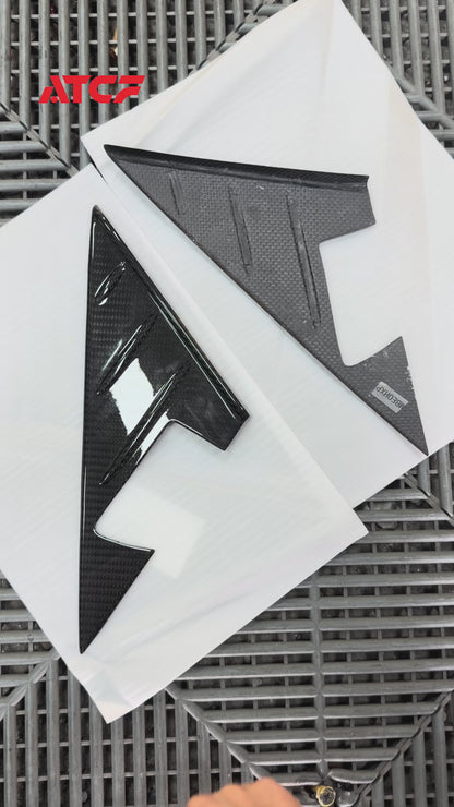 BMW G80G81G82G87 G22G42 Carbon Fiber  Window Triangle Mirror Side  trim