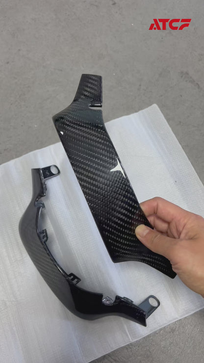 BMW  Series 1/2/3/4/5/6/7/8 X Carbon Fiber Steering Wheel Panel Cover