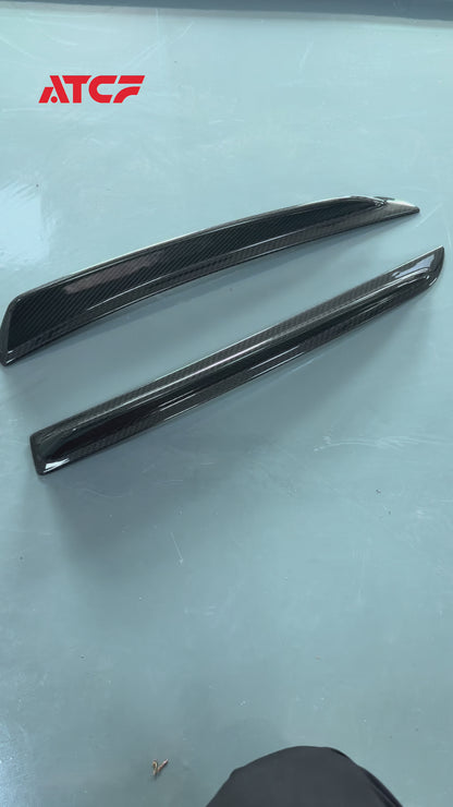 BMW G87 M2 Carbon Fiber Roof Rails Trims