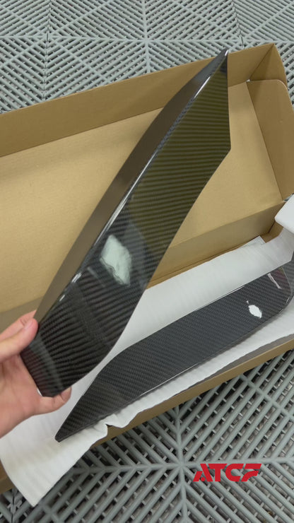 BMW F80 F82 F83  Carbon Fiber Dry Front Upper Flaps