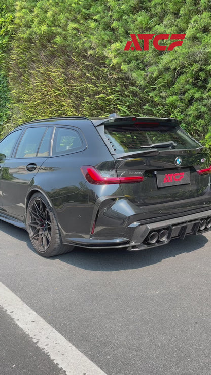 BMW G81 M3 Carbon Fiber Roof Spoiler & Trunk spoiler
