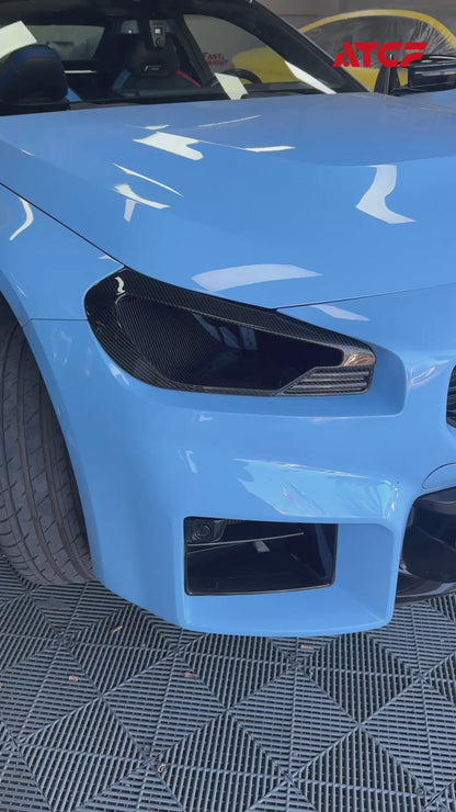 BMW G87 M2 G42 240iCarbon Fiber  Headlight Delete Intake Duct