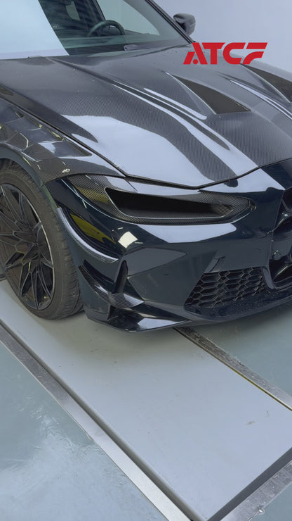 BMW G80/G81/G82/G83 Carbon Fiber V Front Canards