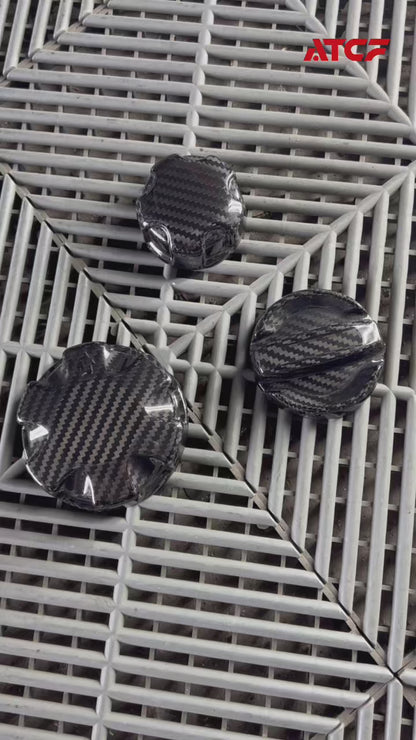 BMW G80 G82 G87 X3M X4M Set di tappi per vano motore in fibra di carbonio