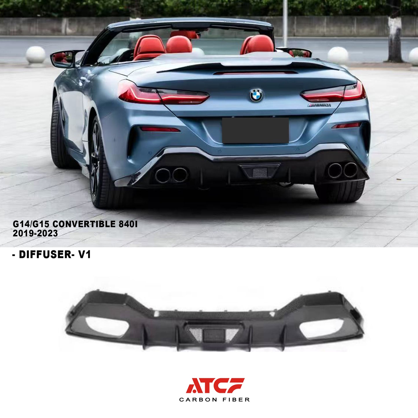 BMW 8 Series G14/G15 Carbon Fiber Bodykits
