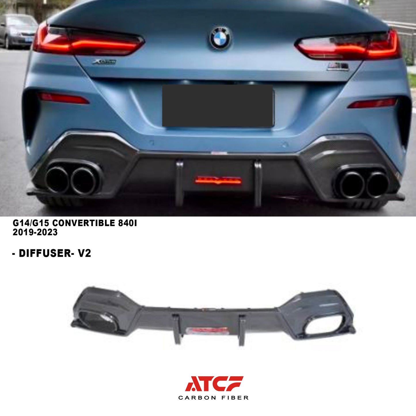 BMW 8 Series G14/G15 Carbon Fiber Bodykits